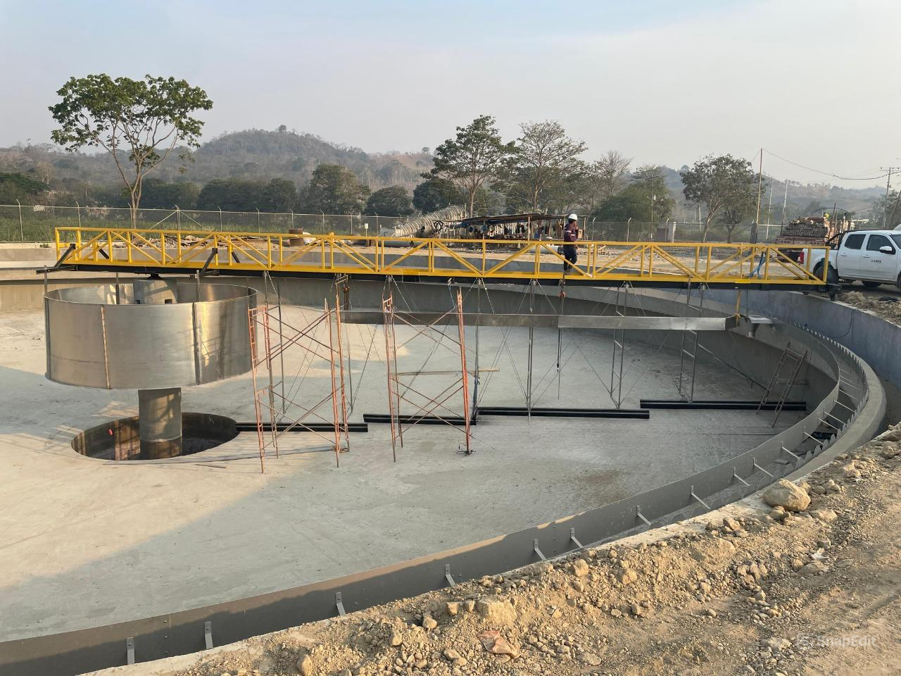 E-SLR SEDIMENTADOR DE LODOS PARA TANQUE CIRCULAR DE ACCIONAMIENTO RADIAL